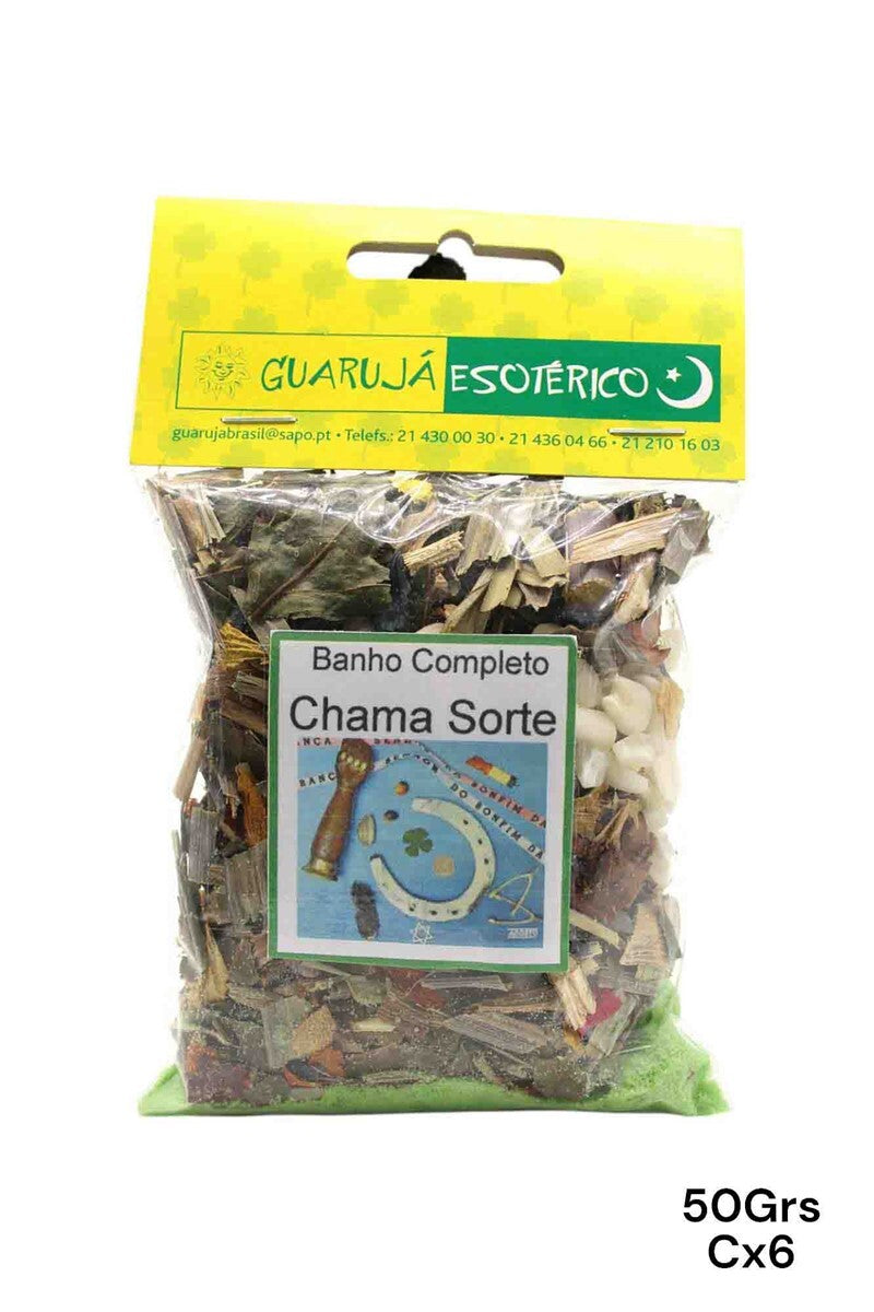Super Banho Ervas Chama Sorte – Kruidenbad voor Geluk & Aantrekking