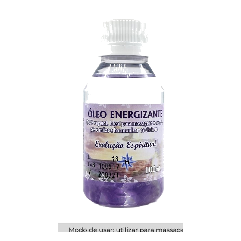 Óleo Energizante Evolução Espiritual 100ml – Spirituele Groei & Chakra-Harmonisatie