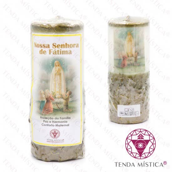 Rituele Kaars Onze-Lieve-Vrouw van Fatima – Bescherming & Vrede