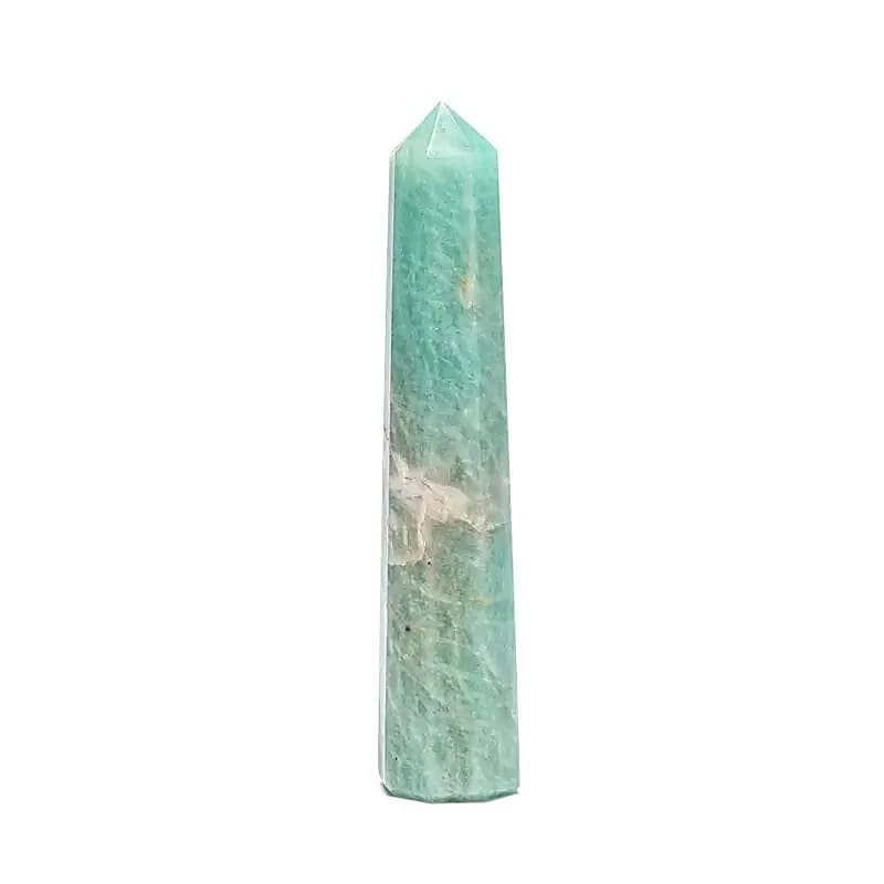 Amazoniet Obelisk | Lichtzuil | 7–10cm