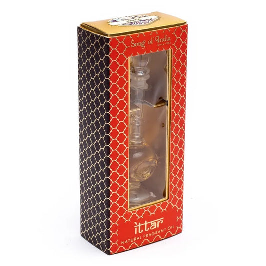 Rose Perfume Oil – Handblown Glass Bottle | Song of India