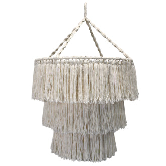 Macrame Lamp - Natural