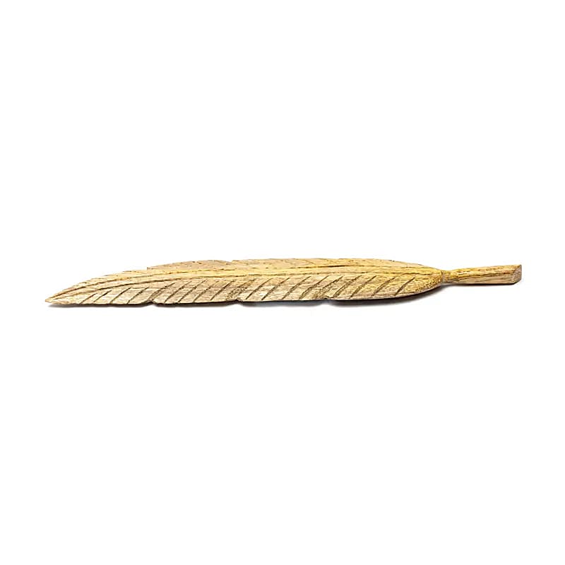 Smudge Veer van Mangohout | Rookritueel Accessoire