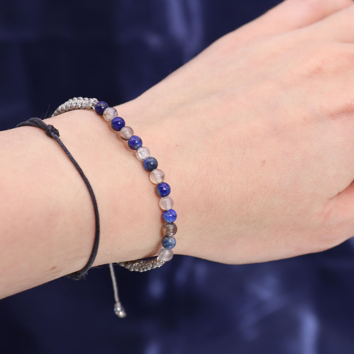 Zodiac Kristallen Kaars met Edelsteen Armband - Stier