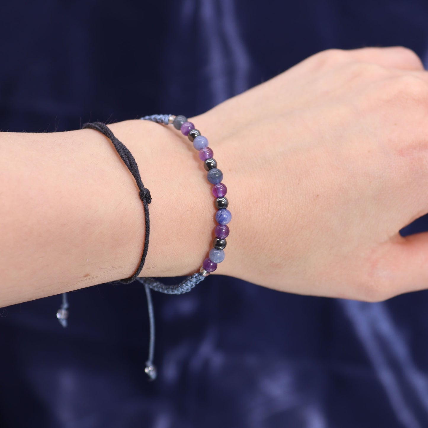 Zodiac Kristallen Kaars met Edelsteen Armband - Boogschutter