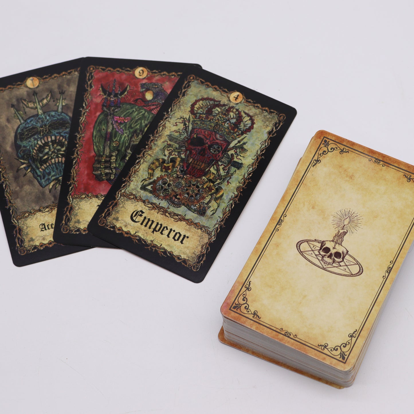 Requiem Arcana Tarotkaarten met Gids – Gothic Tarotdeck 78 Kaarten