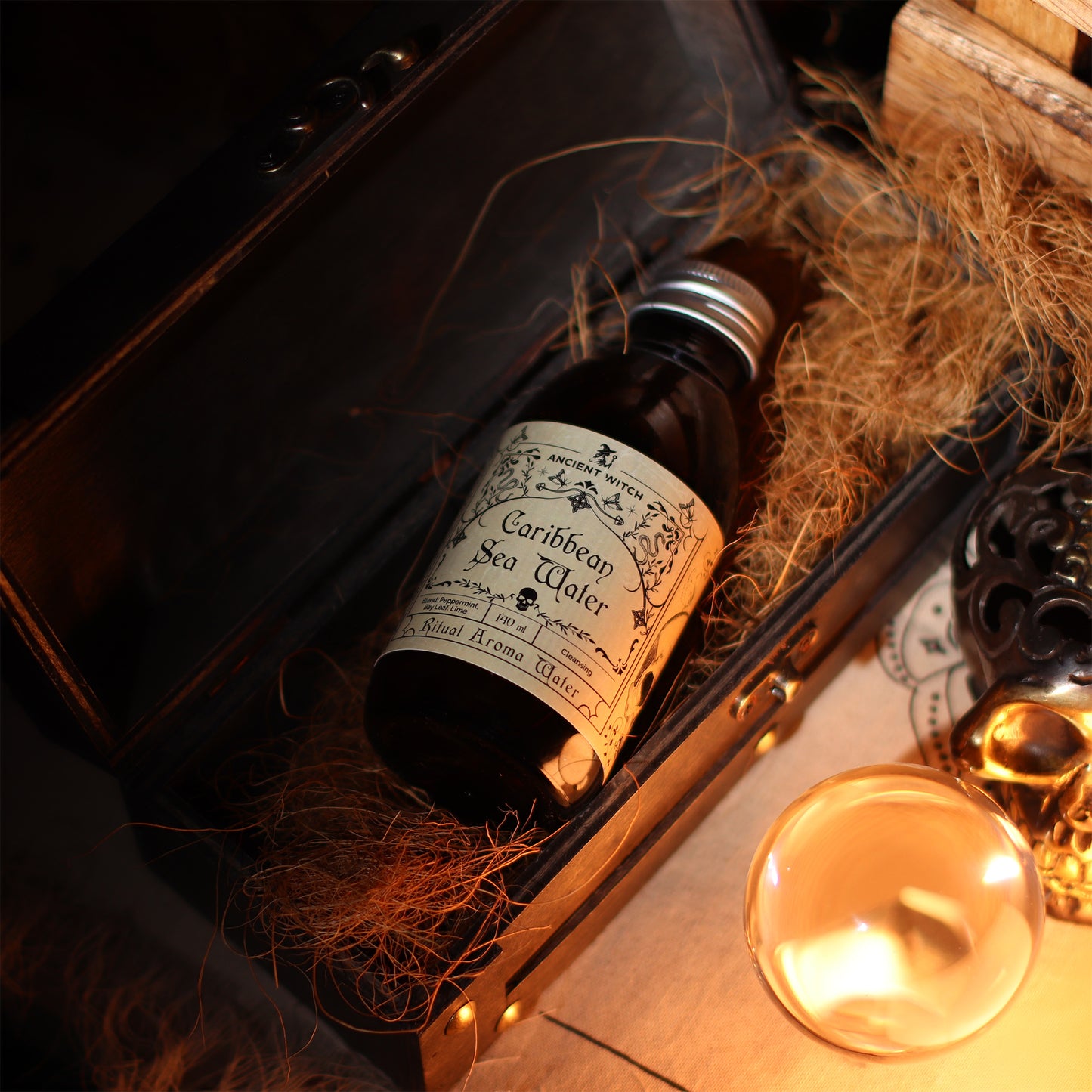 Ancient Witch Caribbean Sea Water – Ritueel Water voor Reiniging & Vernieuwing