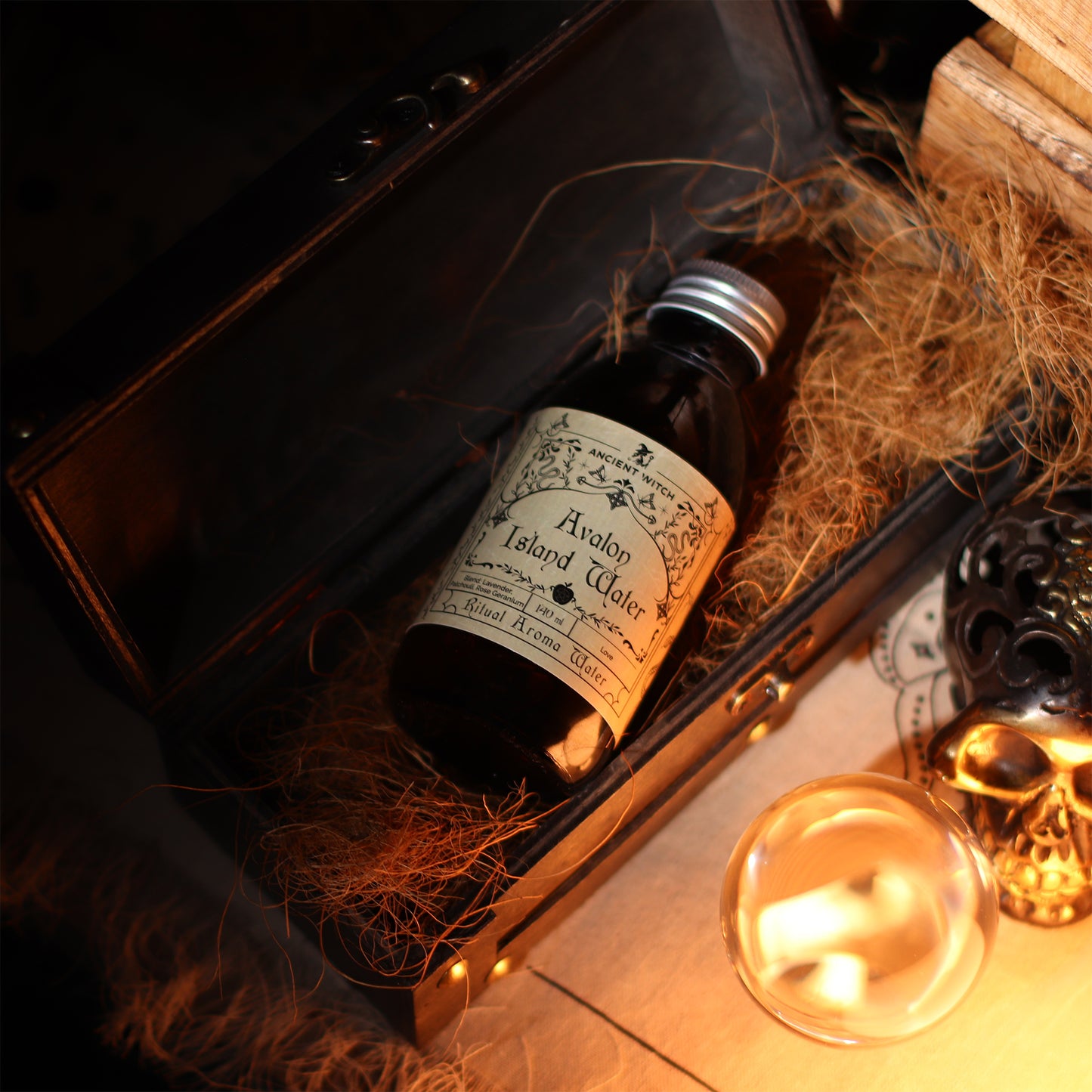 Ancient Witch Avalon Island – Ritueel Water voor Liefde & Emotionele Heelheid