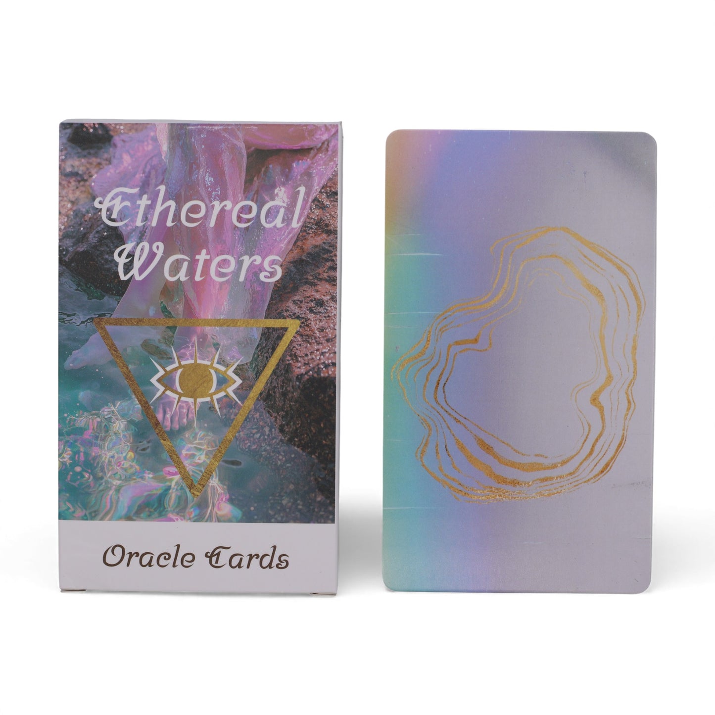 4x Ethereal Waters Oracle Cards – Sirens & Moonlight