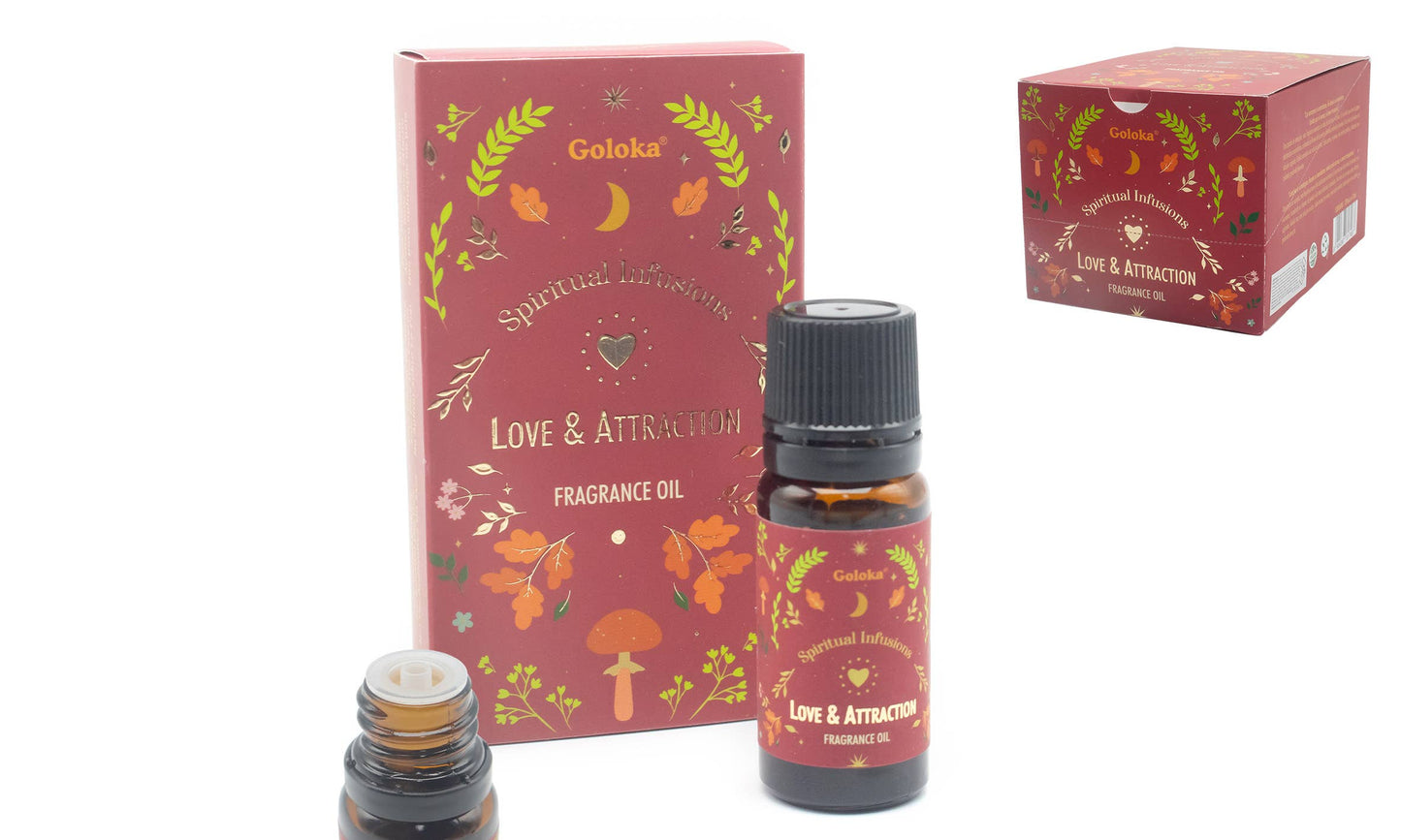 Goloka Love & Attraction Geurolie 10ml – Liefde Aantrekken & Aantrekkingskracht