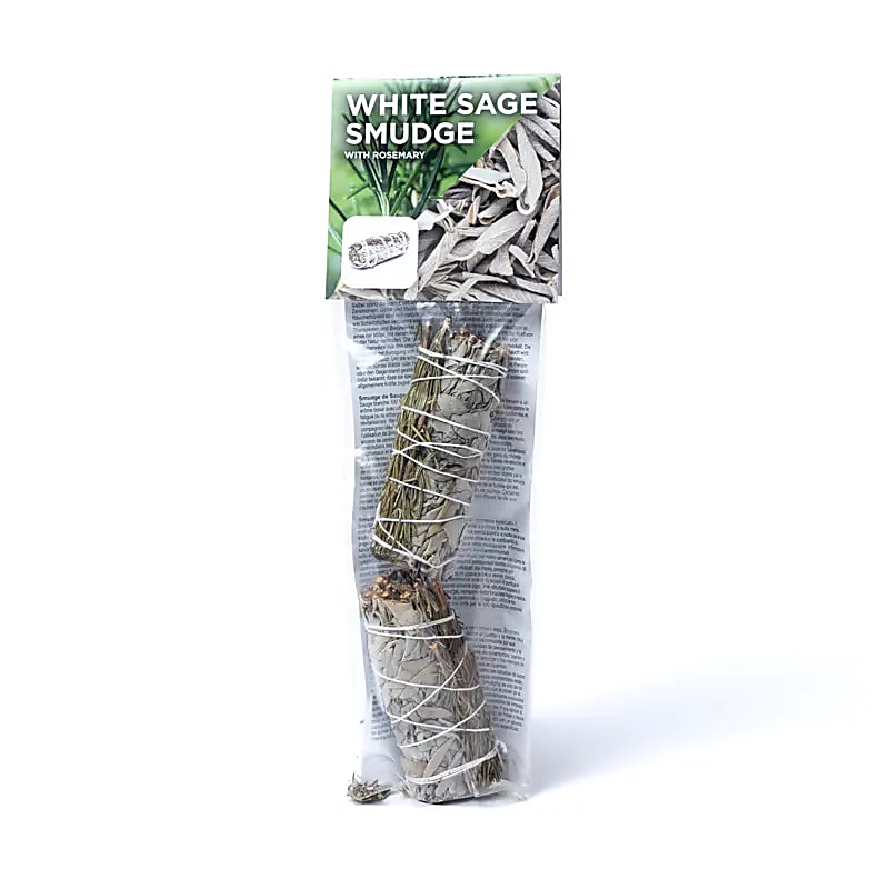 Witte Salie Smudge met Rozemarijn | Set van 2 (S) | Amstercharmed