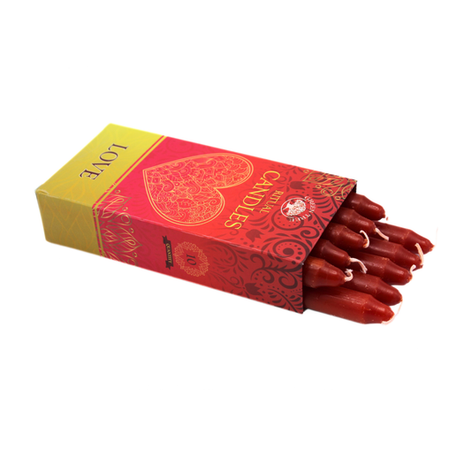 Green Tree Love Ritueelkaarsen – Set van 10