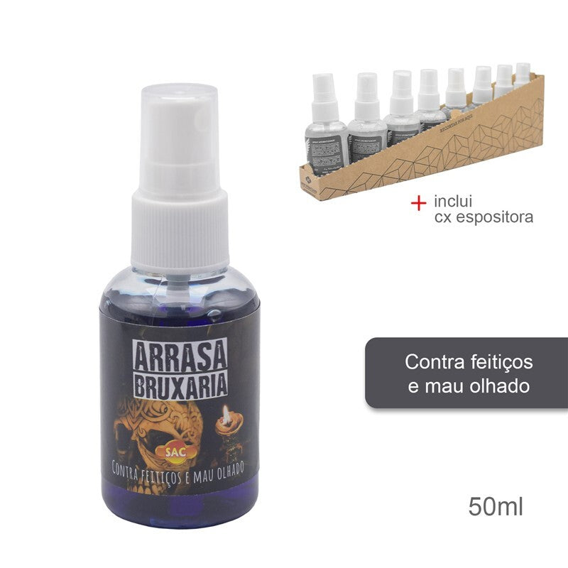 Arrasa Bruxaria Spray 50ml – Braziliaans Beschermingsritueel tegen Zwarte Magie
