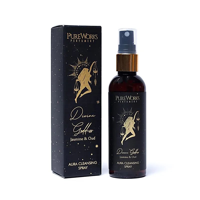 PureWorks Divine Goddess – Kamerspray met Jasmijn & Oud voor Intuïtie & Creatieve Energie