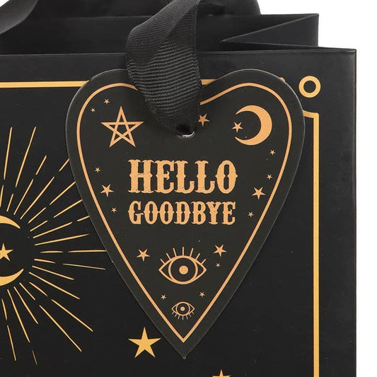 Gotische Ouija Cadeautas Zwart & Goud 23 cm