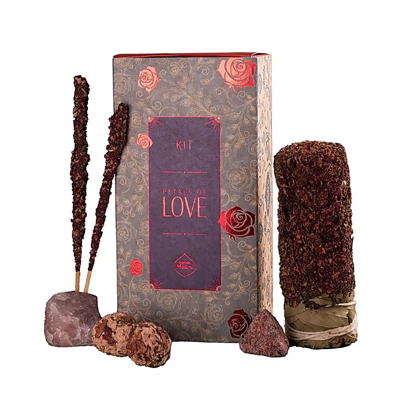 Sagrada Madre Geschenkset | Petals of Love | Roos & Rozenkwarts