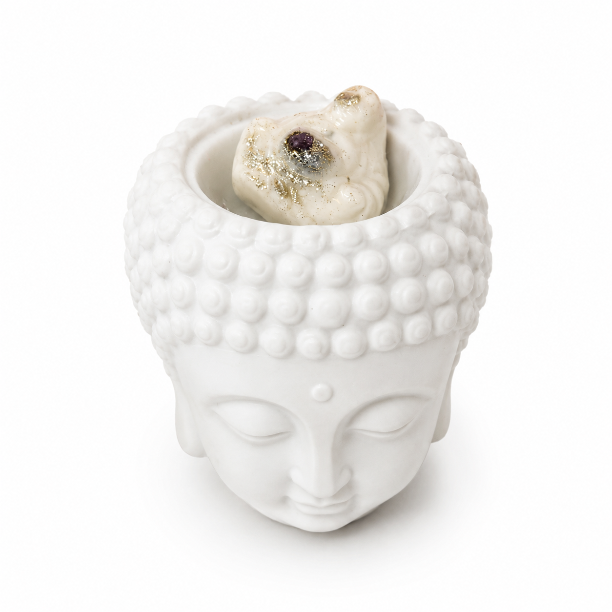 Release & Reset™ Luxe Buddha Wax Melts met Salie, Lavendel & Amethist