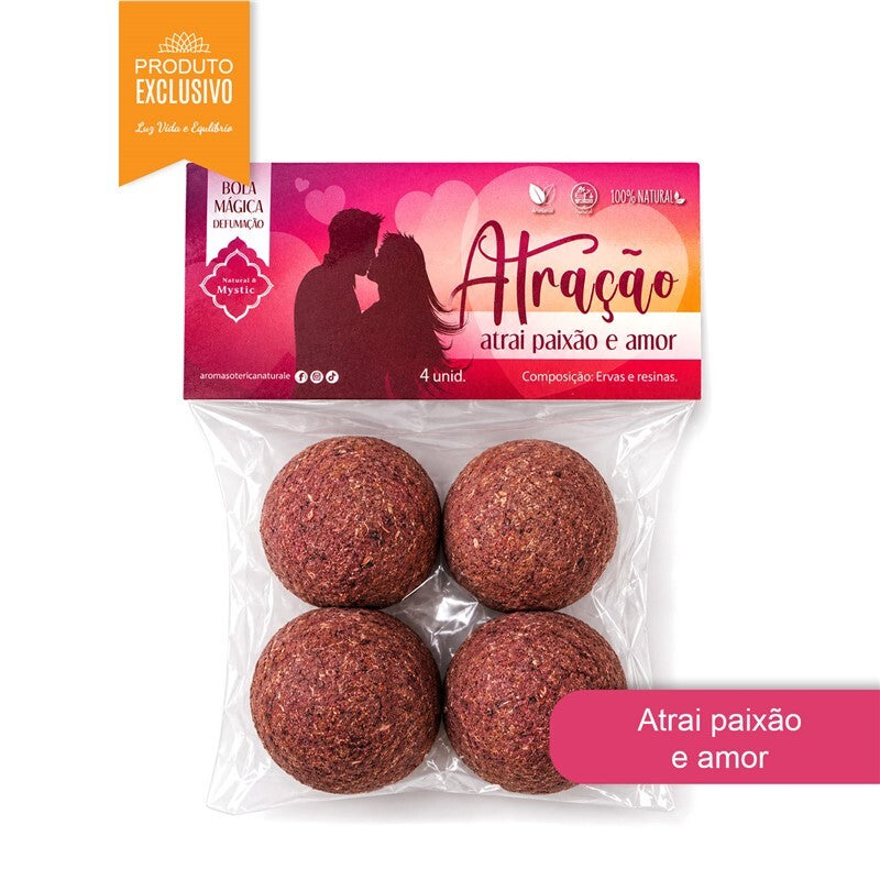Wierook Bombitas Atração – Trekt Passie & Liefde aan | 4 stuks