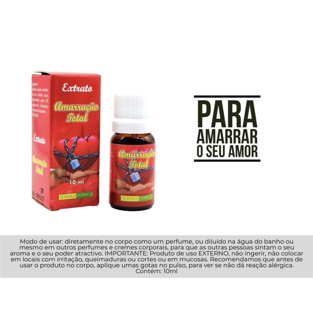Extrato Amarração Total 10ml – Liefdesbinding Extract voor Onbreekbare Verbinding