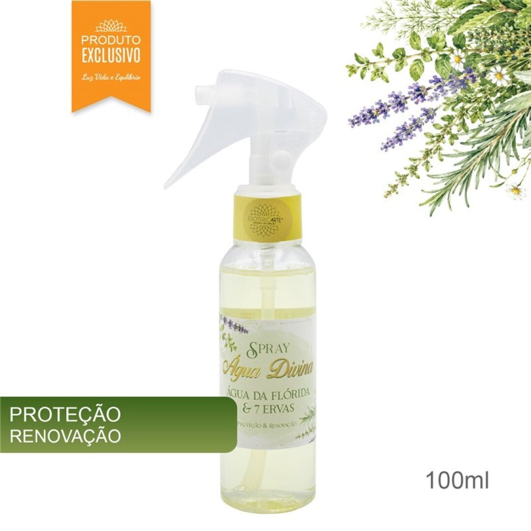 Agua Florida Spray met 7 Kruiden 100ml – Bescherming & Energetische Reiniging