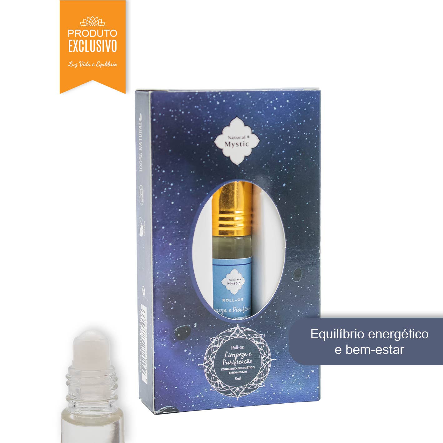 Natural Mystic Roll-On Reiniging & Zuivering 8ml – Energetische Reiniging op de Huid