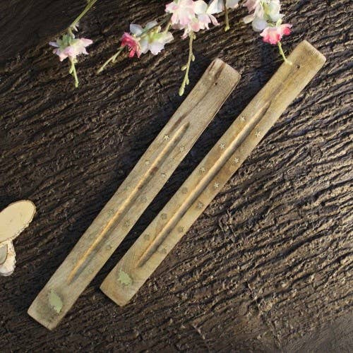 Ashtray Ski Incense Holder with Elephant