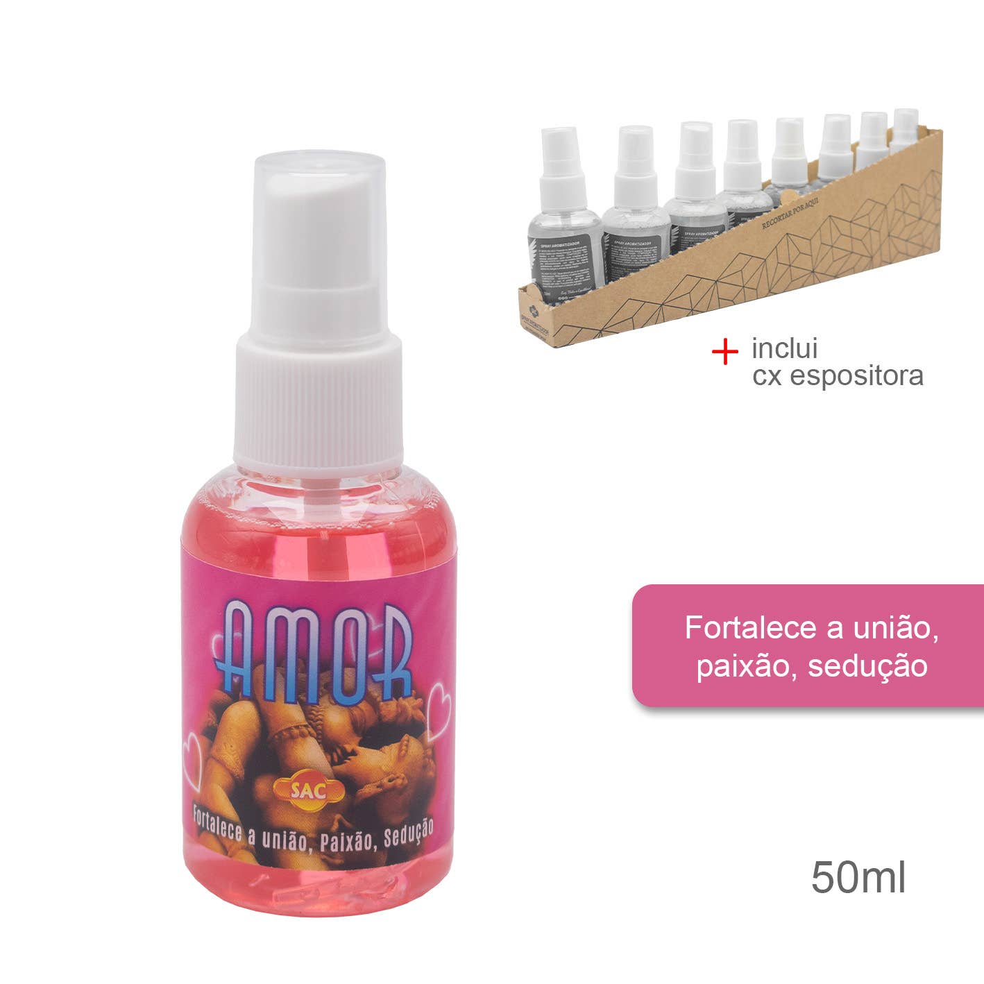 SAC Spray Liefde 50ml – Liefde Aantrekken & Hartenergie Versterken