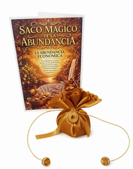 Amuleto Saco Mágico de la Abundancia – Handgemaakte Magic Bag voor Overvloed