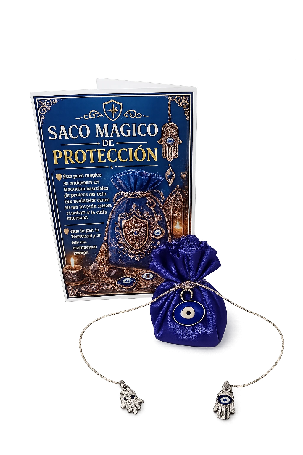 Amuleto Saco Mágico de Protección – Handgemaakte Magic Bag voor Bescherming