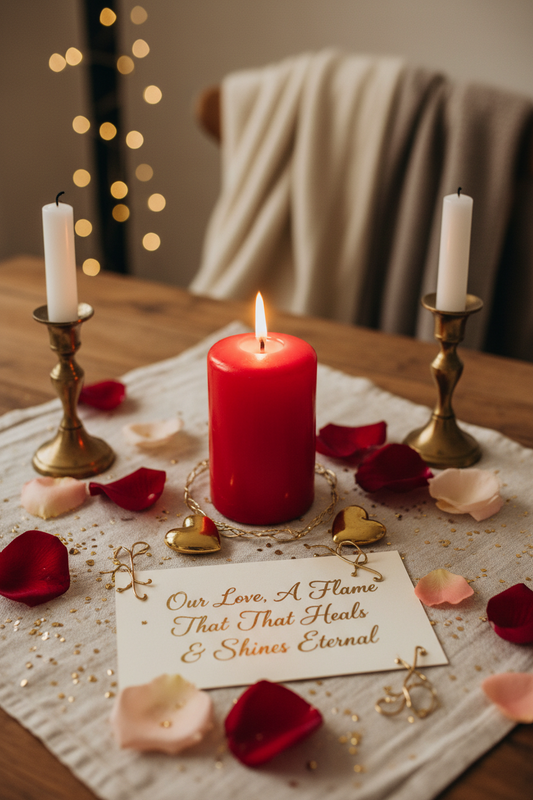 🕯️ Lovespell Liefdesspreuk met Kaars
