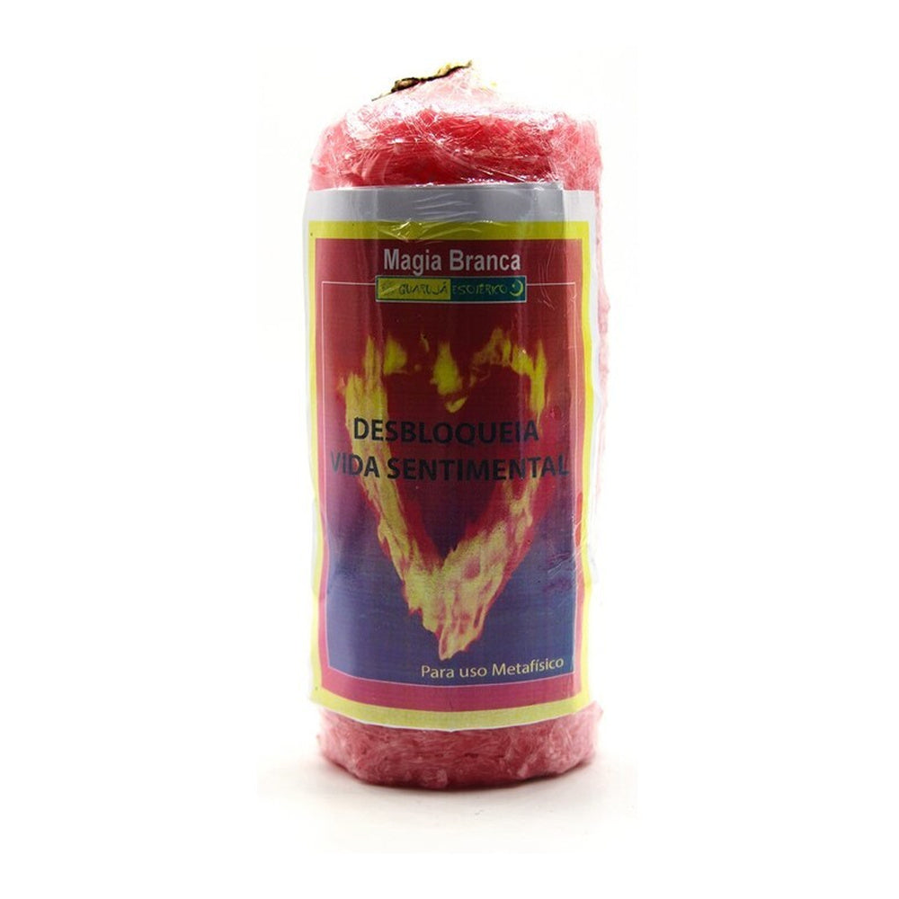 Vela Ervas Desbloqueio de Sentimentos – Kruidenkaars voor Emotionele Bevrijding 14x6cm