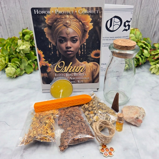 Spell Kit Oshun – Liefde, Vreugde, Schoonheid en Zoete Overvloed
