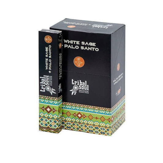 Tribal Soul White Sage & Palo Santo Incense 15g – Deep Cleansing & Sacred Scent