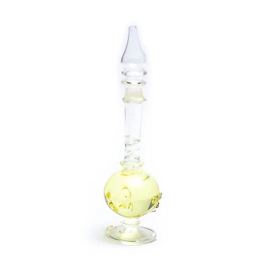 Jasmine Aromatic Oil – Hand-Blown Glass Bottle | Song of India