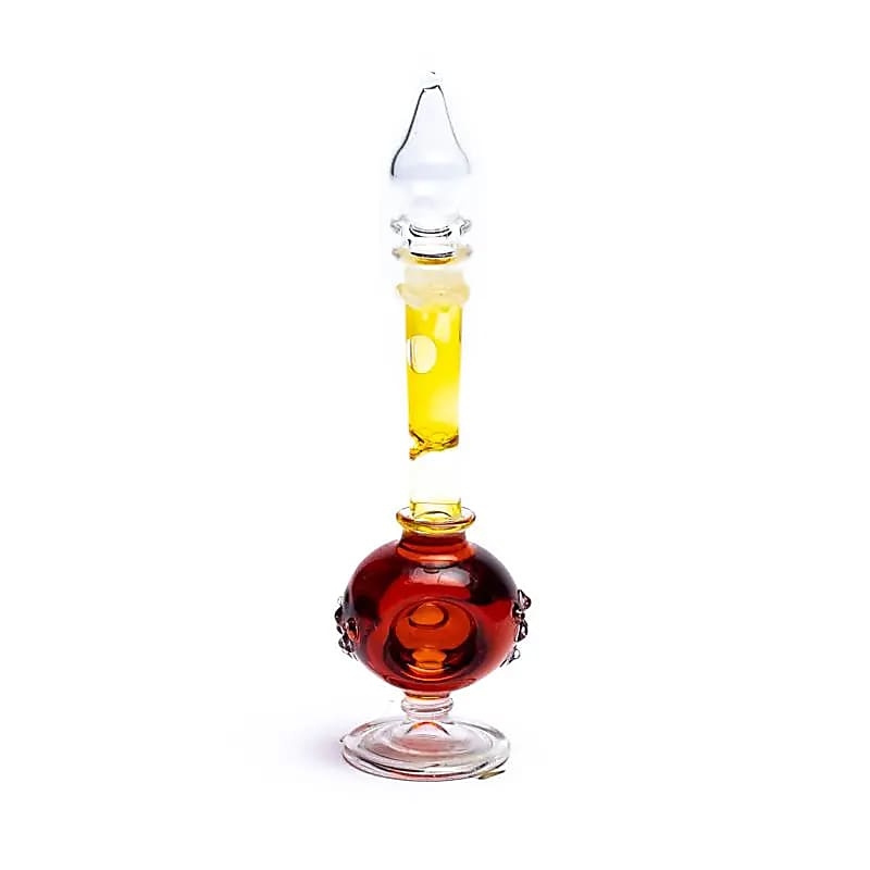 Patchouli Geurolie – Handgeblazen Glazen Flesje | Song of India