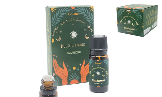 Goloka House Cleansing Essential Oil 10ml – Space Cleansing & Protection