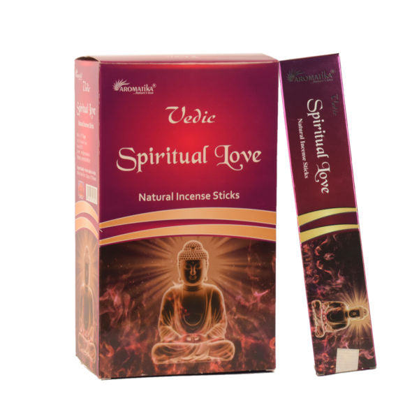 Vedic Wierookstokjes Geestelijke Liefde | Aromatika | Amstercharmed