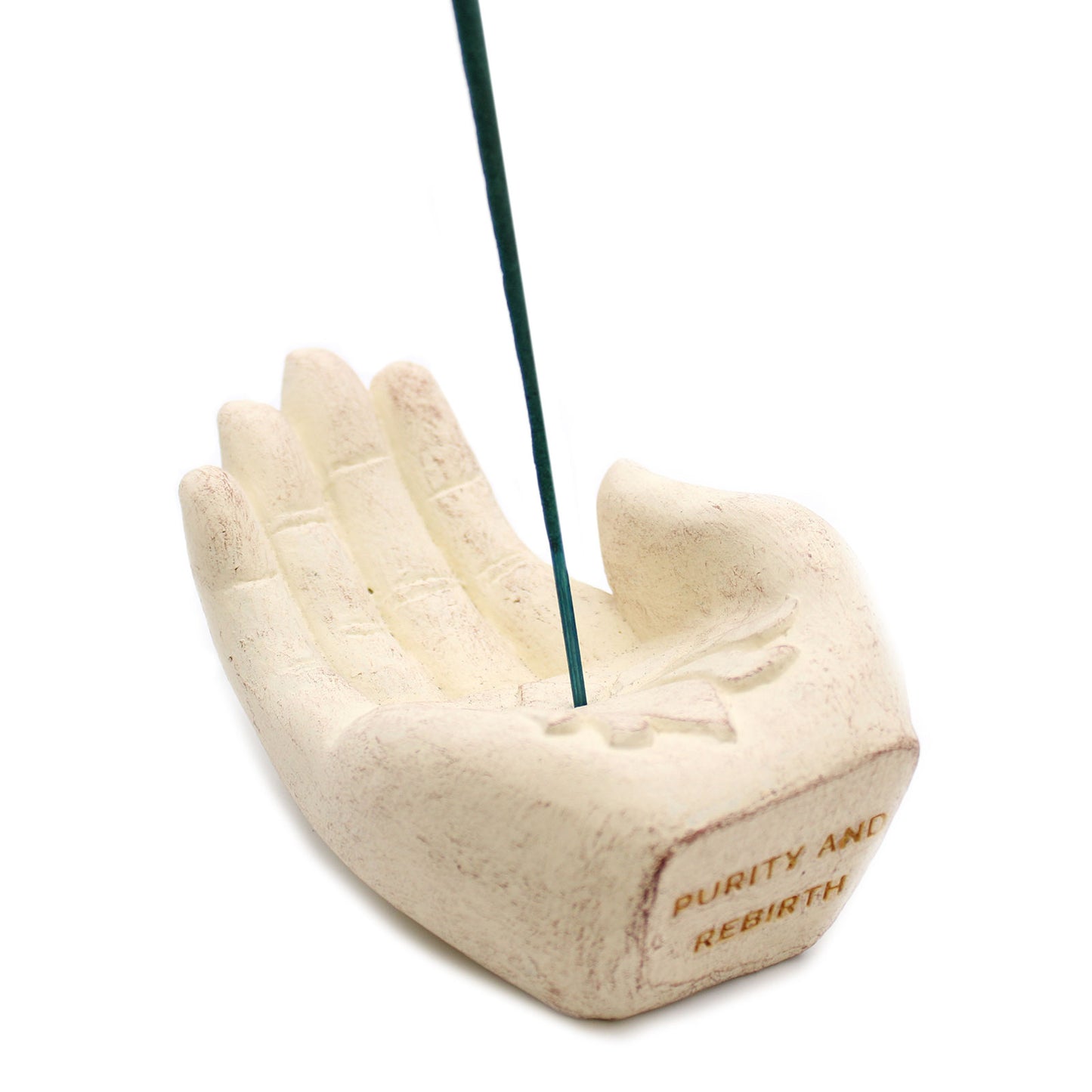 Hand Wierookbrander Lotus | Wit | Amstercharmed