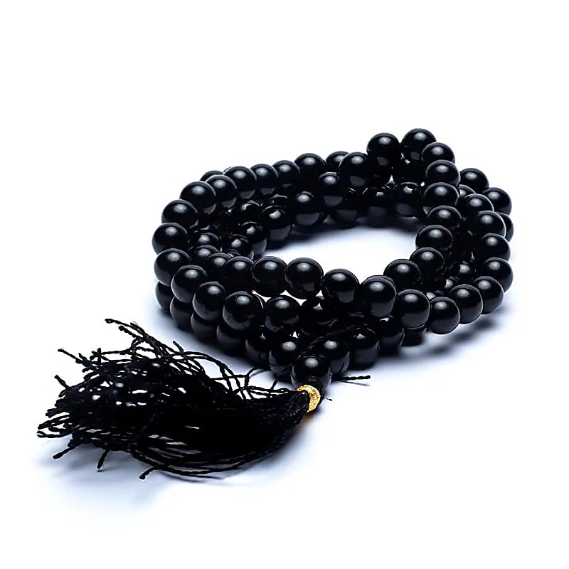 Mala Zwarte Onyx AA-kwaliteit | 108 Kralen + Tasje