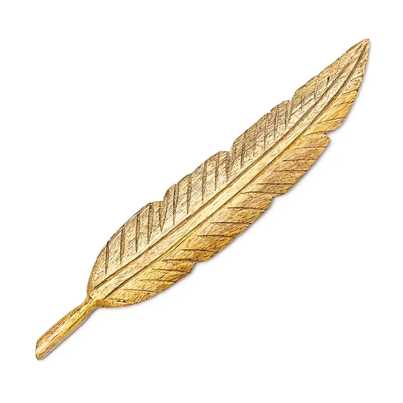 Smudge Veer van Mangohout | Rookritueel Accessoire