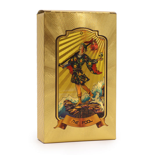Gouden Tarotkaarten – Klassiek Luxe Tarotdeck 78 Kaarten (zonder gids)