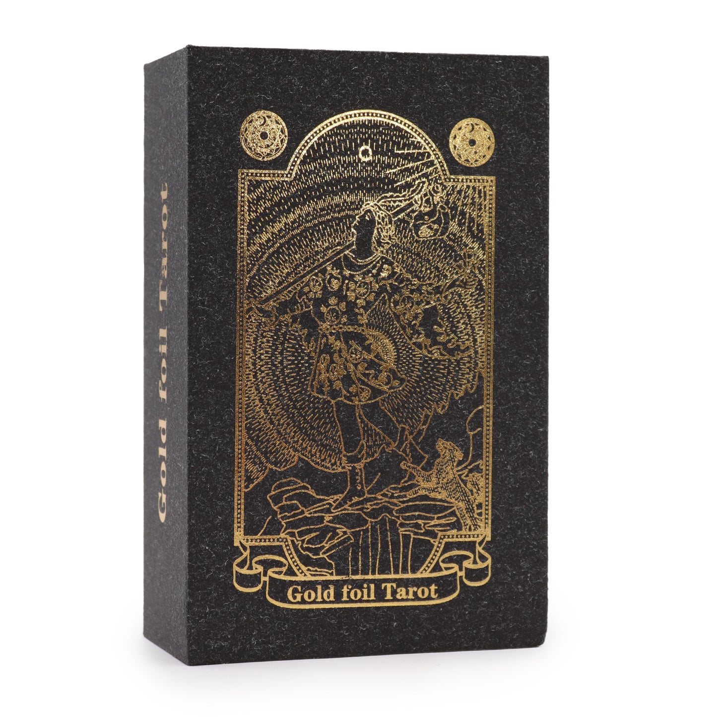 Goudfolie Tarotset met Gidsboek & Geschenkdoos – Luxe Cadeau 78 Kaarten