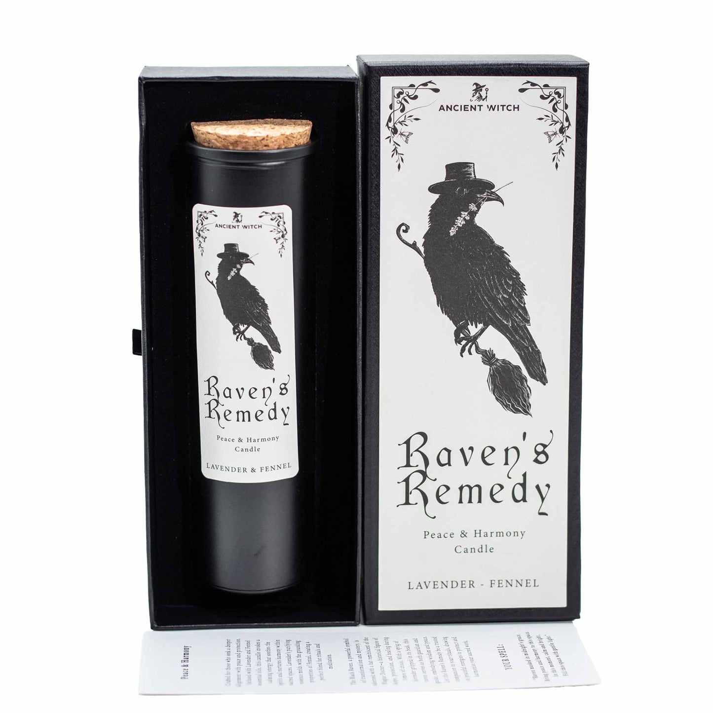 Ancient Witch Cleansing Candles - Crow Remedy