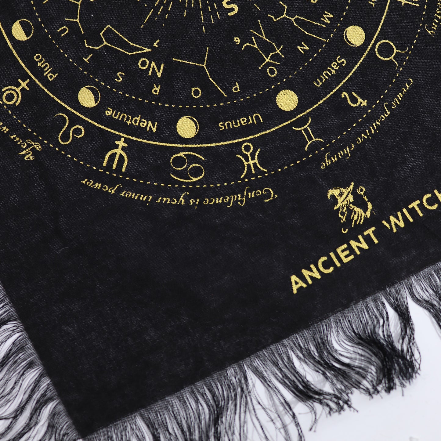 Pendel Waarzegdoek Alziend Oog | Zwart & Goud | Divinatie & Tarot