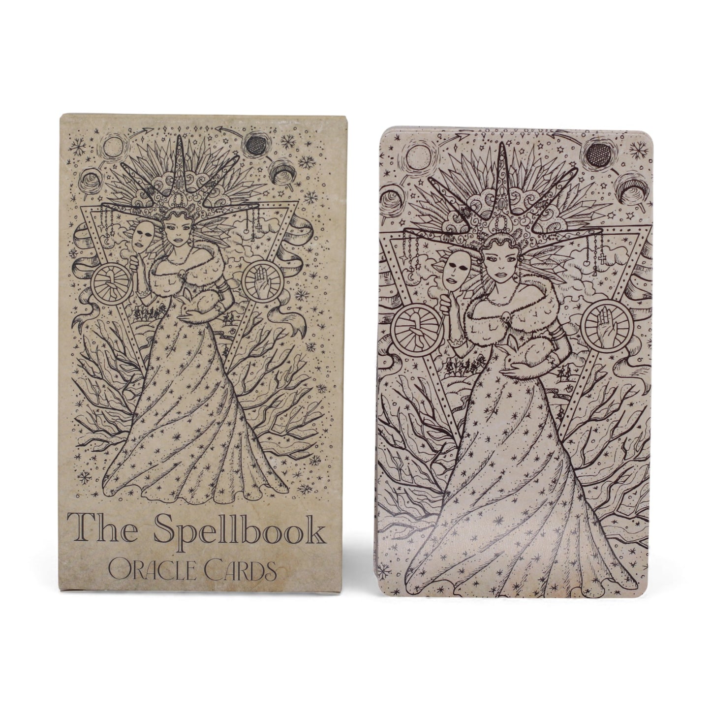 The Spellbook Orakelkaarten | Hekserij Deck | Vintage Occult Stijl