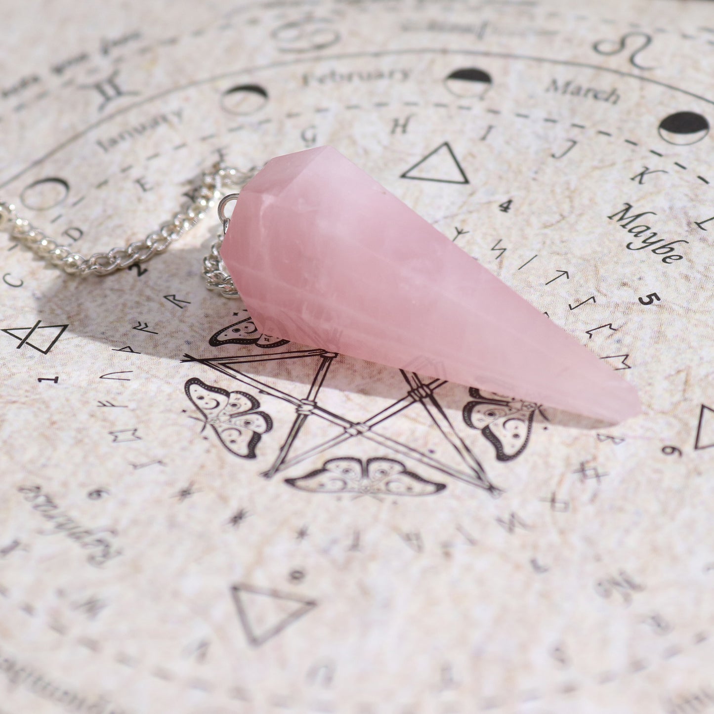 Ancient Witch Spreuk Wierook Liefde | Met Rozenkwarts Pendel | Amstercharmed