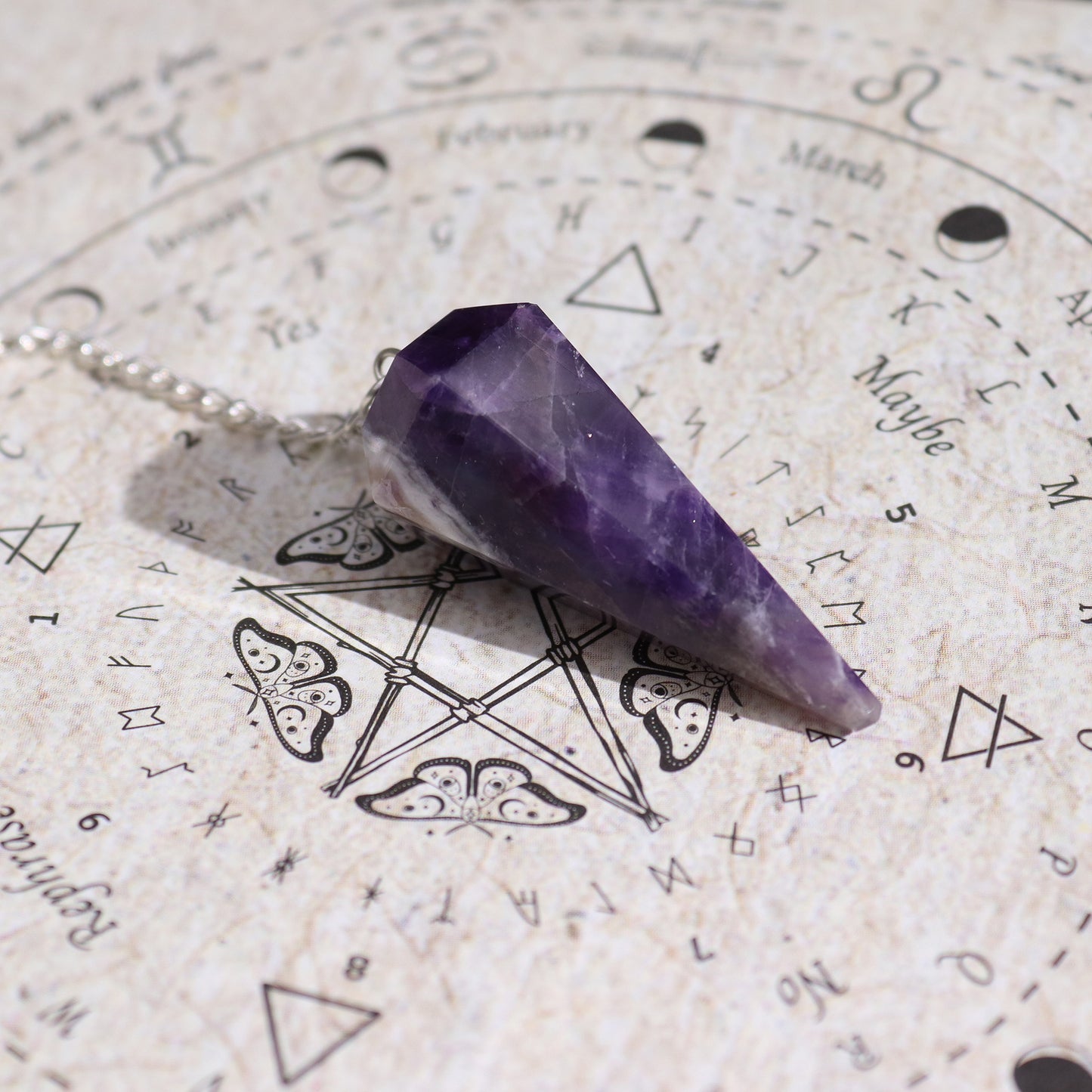 Ancient Witch Spreuk Wierook Verleiding | Met Amethist Pendel | Amstercharmed