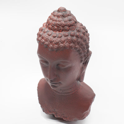 Boeddha Buste Lamp Molten Lava - Ovale Standaard