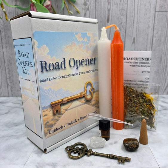 Spell Kit Wegopener Kaars Ritueel Kit