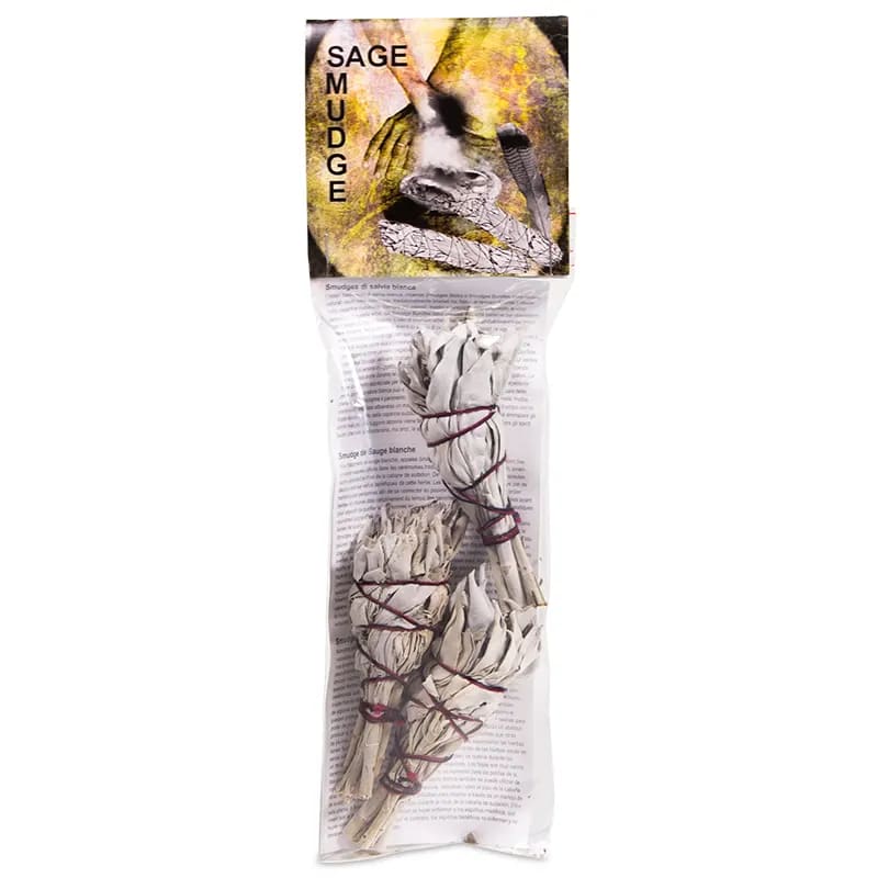 Witte Salie Smudge Fakkel | Set van 3 | Amstercharmed
